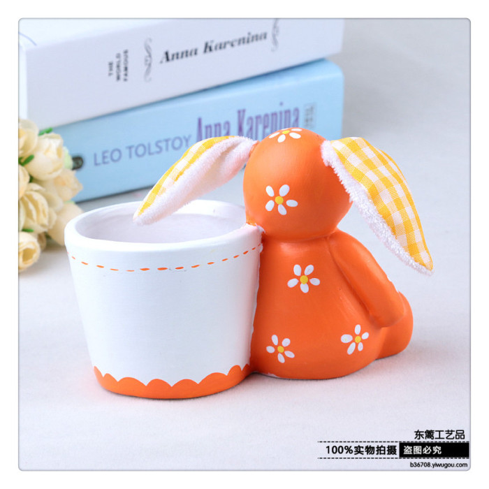 Home decor decoration ceramic pots crafts creative gifts of Easter