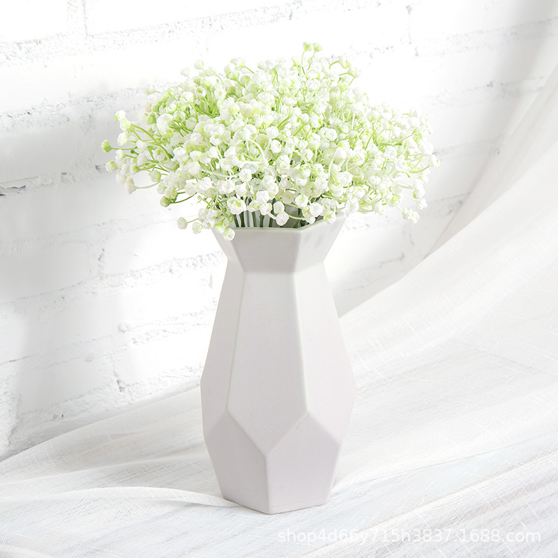 Single Tripod Starry Sky Dusting Powder Artificial Flower Home Decor Floriculture Artificial Flower Brides&#039; Wedding Decoration Artificial Plant Wholesale