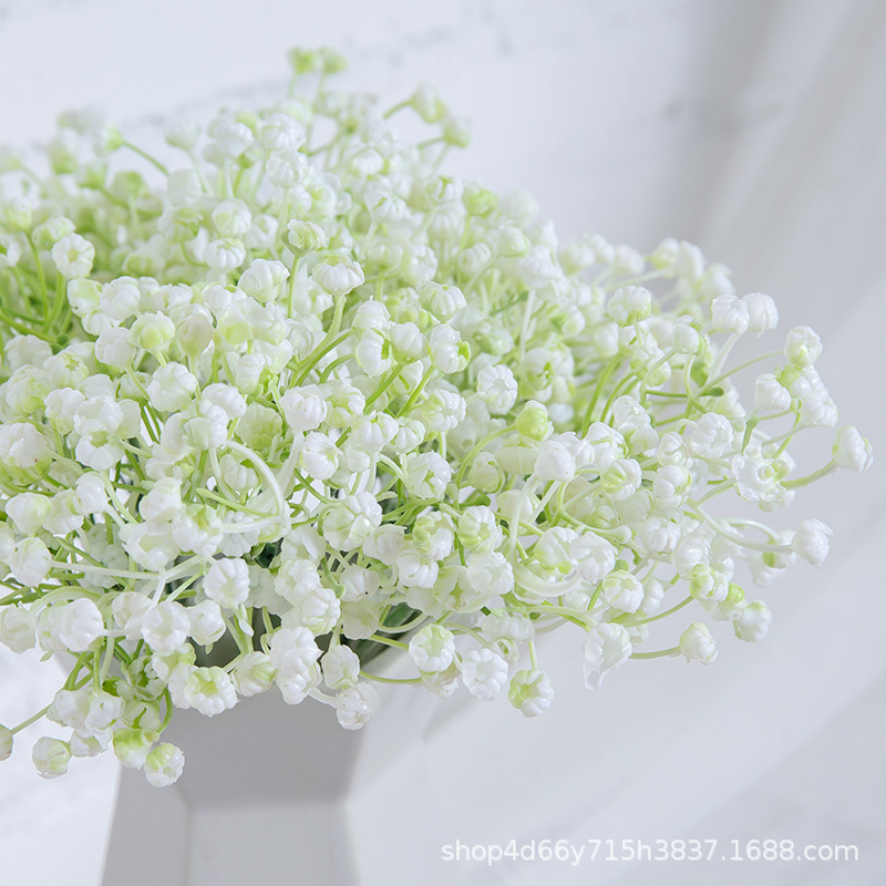 Single Tripod Starry Sky Dusting Powder Artificial Flower Home Decor Floriculture Artificial Flower Brides&#039; Wedding Decoration Artificial Plant Wholesale
