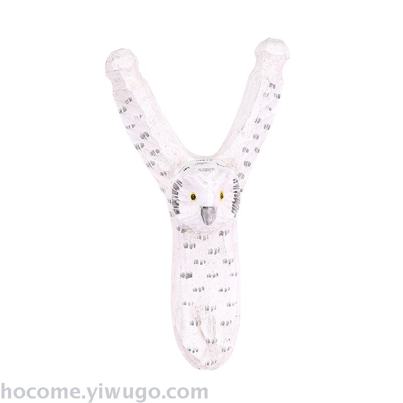 Outdoor catapult real wood slingshot hand carved animal slingshot souvenir wooden crafts
