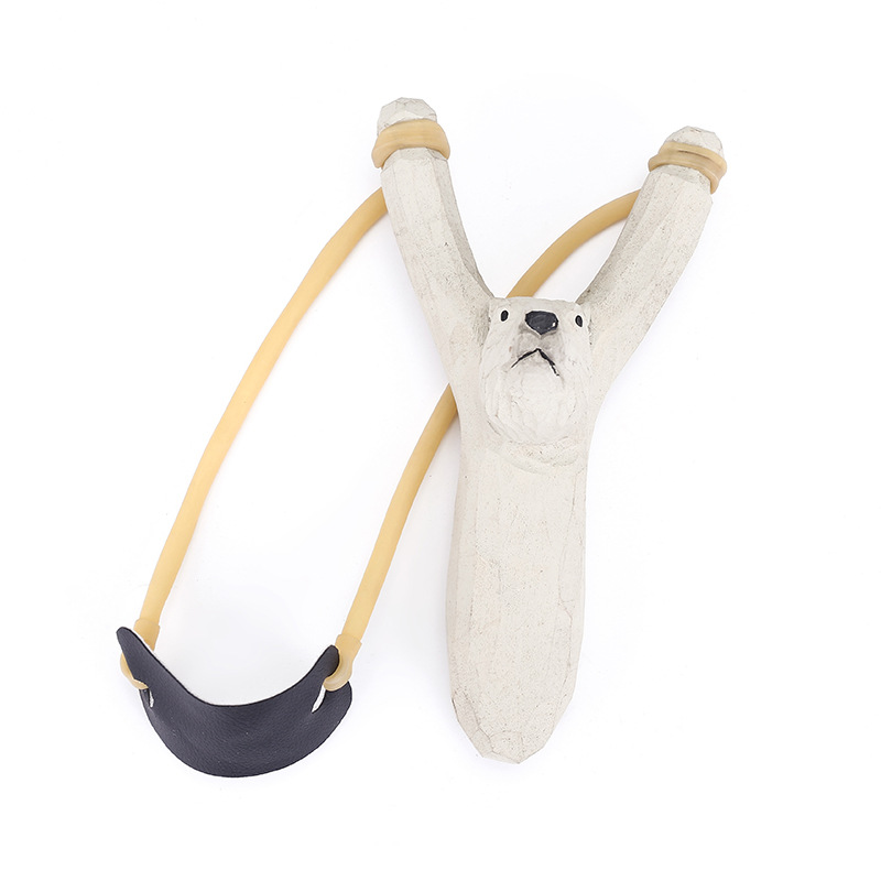 Outdoor catapult real wood slingshot hand carved animal slingshot souvenir wooden crafts Outdoor catapult real wood slingshot hand carved animal slingshot souvenir wooden crafts