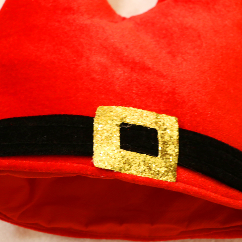 Christmas Decorations Creative Funny Red Trouser Leg Hat Christmas Hat Clown Hat for Children Or Adults Party Activities
