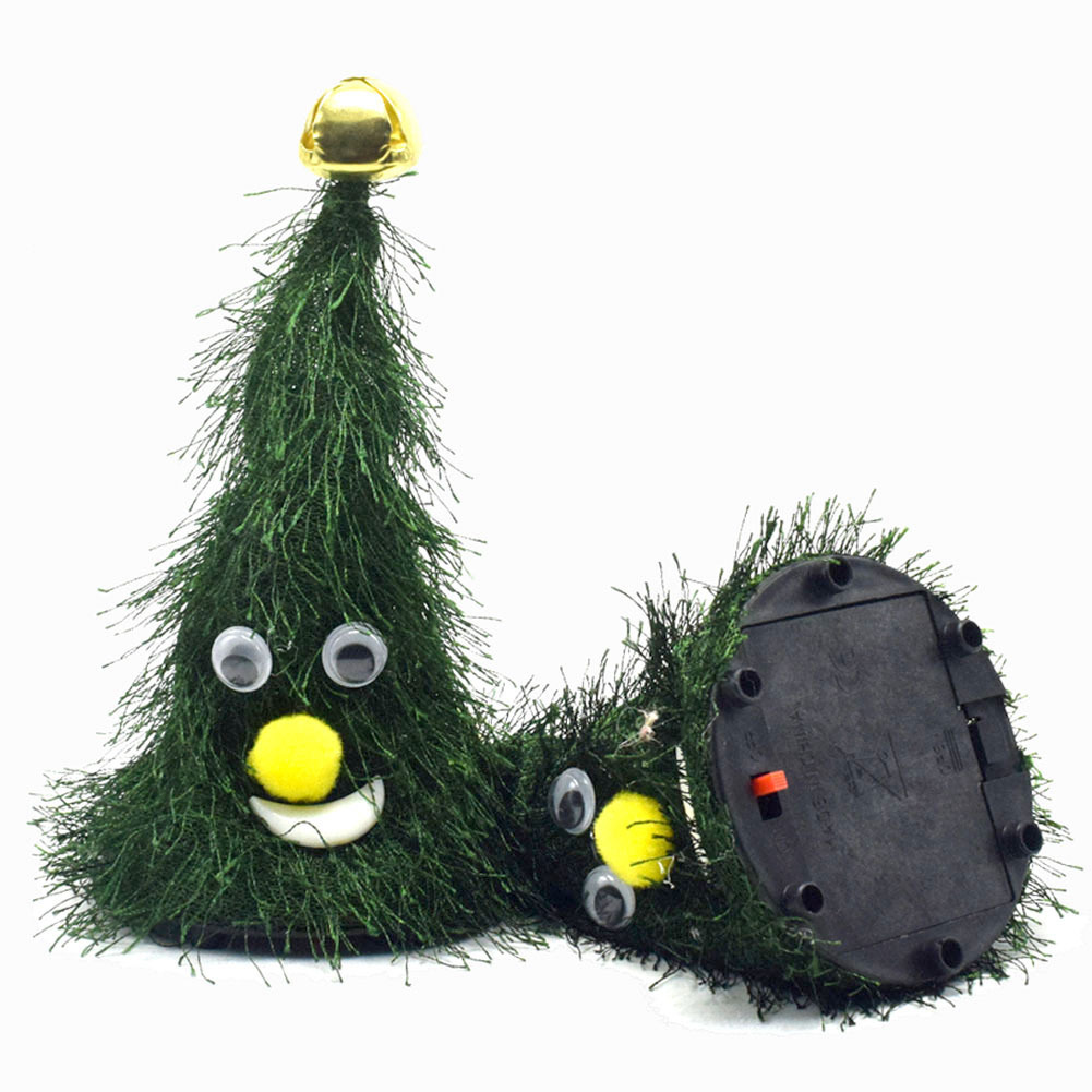 Novelty Funny Swing Christmas Tree Christmas Hat Ornament Decoration Christmas Children's Electric Toys Gift Wholesale Novelty Funny Swing Christmas Tree Christmas Hat Ornament Decoration Christmas Children's Electric Toys Gift Wholesale