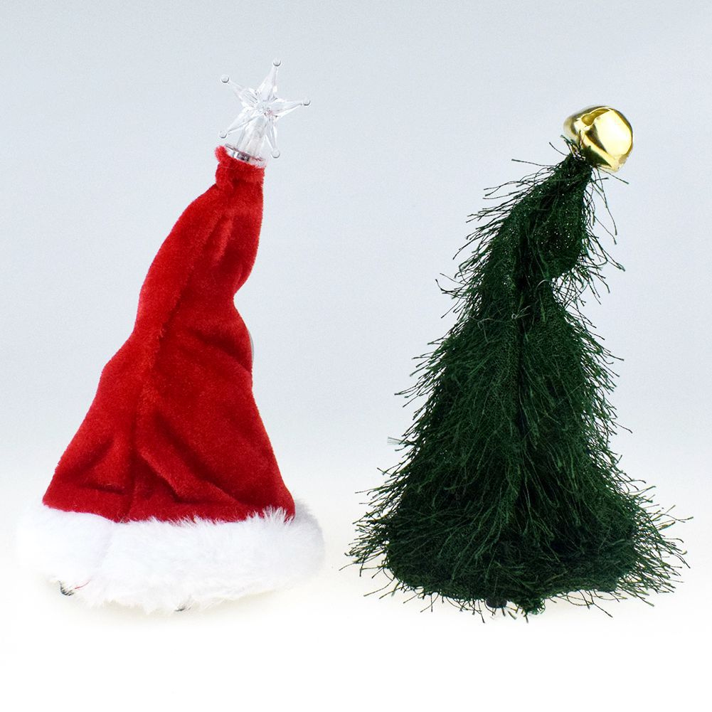Novelty Funny Swing Christmas Tree Christmas Hat Ornament Decoration Christmas Children's Electric Toys Gift Wholesale Novelty Funny Swing Christmas Tree Christmas Hat Ornament Decoration Christmas Children's Electric Toys Gift Wholesale