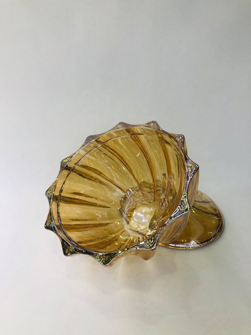 Factory Direct Sales Electroplated Golden Crystal Crafts Candy Jar Storage Jar Home Living Room and Wine Cabinet Decorations Decoration Factory Direct Sales Electroplated Golden Crystal Crafts Candy Jar Storage Jar Home Living Room and Wine Cabinet Decorations Decoration