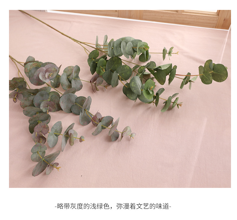 Artificial Plant Decoration Artificial Flower Plant Zamioculcas Leaves Artificial Flower Artificial Plant Single Stem Multi-Head Leaf Eucalyptus Artificial Plant Decoration Artificial Flower Plant Zamioculcas Leaves Artificial Flower Artificial Plant Single Stem Multi-Head Leaf Eucalyptus