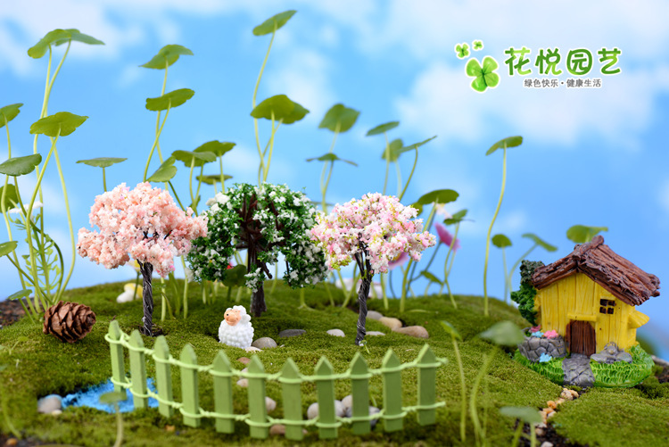 Micro Landscape Ornaments Emulation Christmas Tree Artificial Flower Cherry Blossom Succulent Accessories Material Zakka Ornaments and Accessories Micro Landscape Ornaments Emulation Christmas Tree Artificial Flower Cherry Blossom Succulent Accessories Material Zakka Ornaments and Accessories