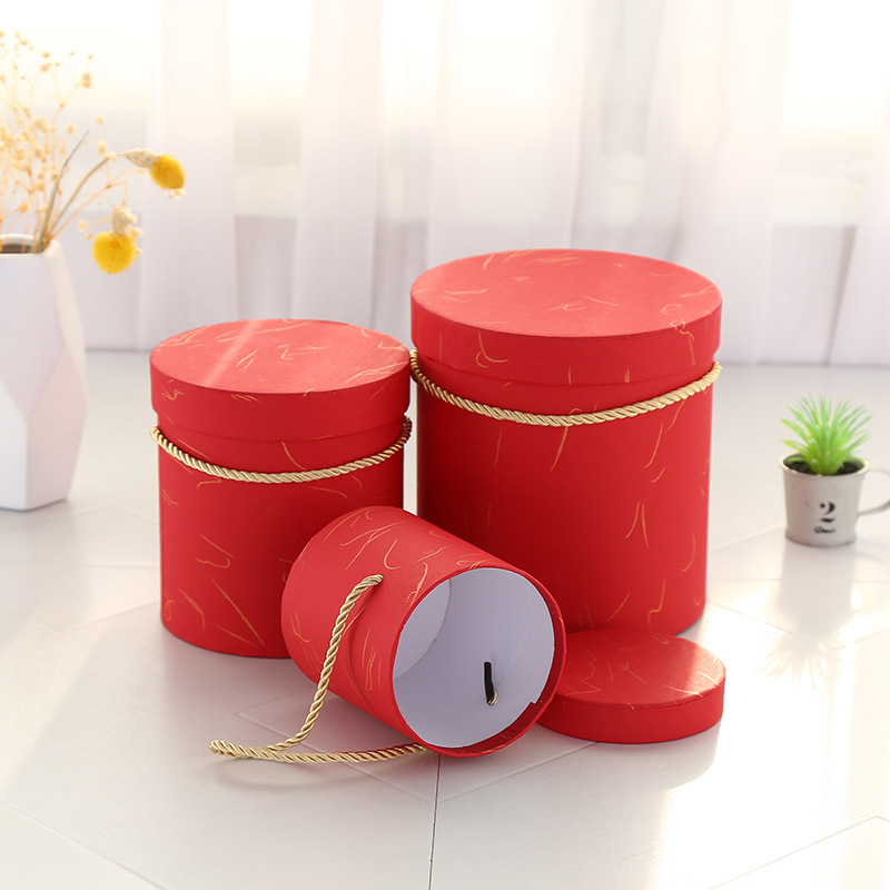 High-Grade Gift Box Customized Creative Wedding Candies Box Customized Mini Bronzing Plum Blossom High-End Jewelry Box Flower Box