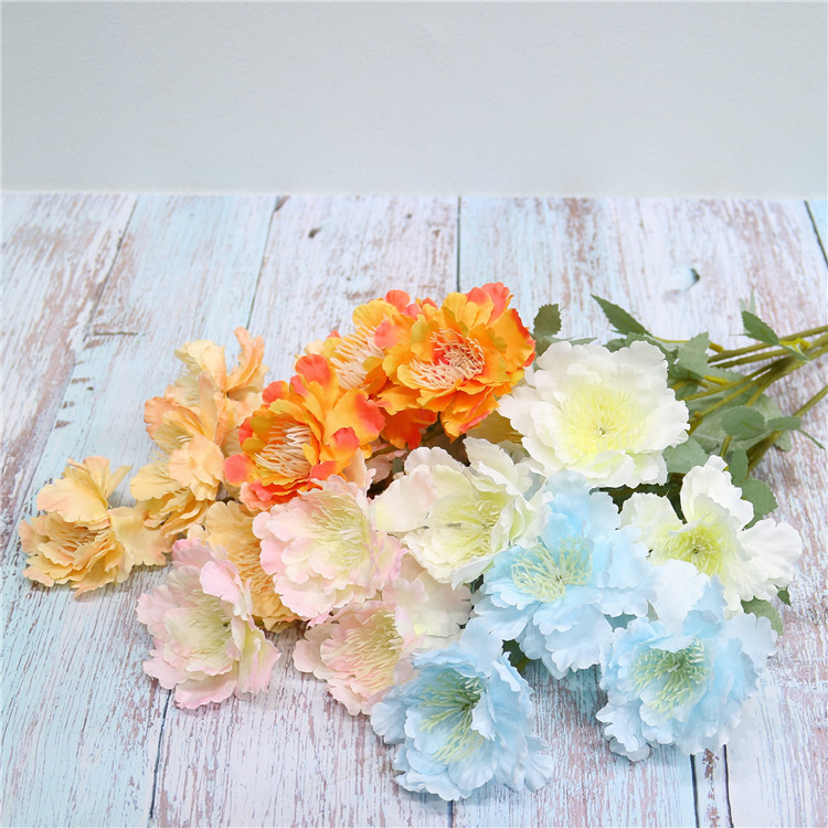 Western Rose Wedding Celebration Decoration Artificial Flower Artificial Flower European-Style Core 3 Peony Wholesale Origin Supply Western Rose Wedding Celebration Decoration Artificial Flower Artificial Flower European-Style Core 3 Peony Wholesale Origin Supply