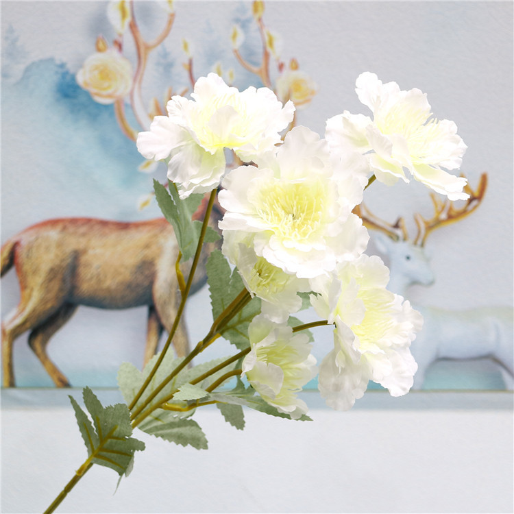 Western Rose Wedding Celebration Decoration Artificial Flower Artificial Flower European-Style Core 3 Peony Wholesale Origin Supply Western Rose Wedding Celebration Decoration Artificial Flower Artificial Flower European-Style Core 3 Peony Wholesale Origin Supply