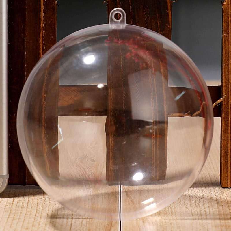 Decoration Hanging Ball Plastic PS Creative Wedding Candies Box Ball Christmas Ball Preserved Fresh Flower Hemisphere