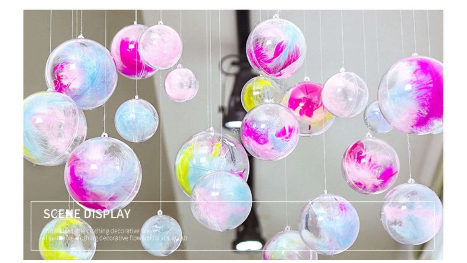 Decoration Hanging Ball Plastic PS Creative Wedding Candies Box Ball Christmas Ball Preserved Fresh Flower Hemisphere Decoration Hanging Ball Plastic PS Creative Wedding Candies Box Ball Christmas Ball Preserved Fresh Flower Hemisphere