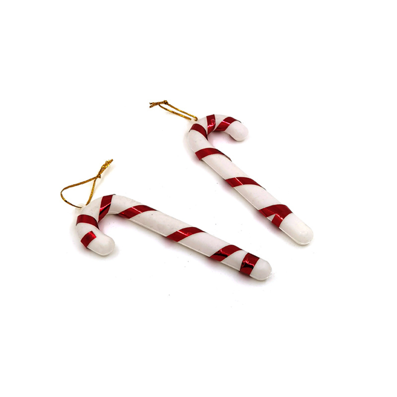 Christmas Decoration Gift Christmas Candy Crutch Small Crutch Christmas Tree Decoration Pendant DIY Ornament Christmas Decoration Gift Christmas Candy Crutch Small Crutch Christmas Tree Decoration Pendant DIY Ornament