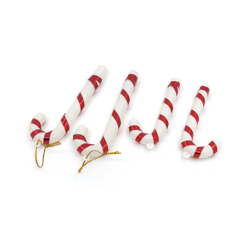 Christmas Decoration Gift Christmas Candy Crutch Small Crutch Christmas Tree Decoration Pendant DIY Ornament Christmas Decoration Gift Christmas Candy Crutch Small Crutch Christmas Tree Decoration Pendant DIY Ornament