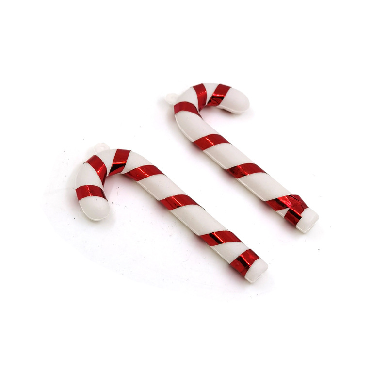 Christmas Decoration Gift Christmas Candy Crutch Small Crutch Christmas Tree Decoration Pendant DIY Ornament Christmas Decoration Gift Christmas Candy Crutch Small Crutch Christmas Tree Decoration Pendant DIY Ornament