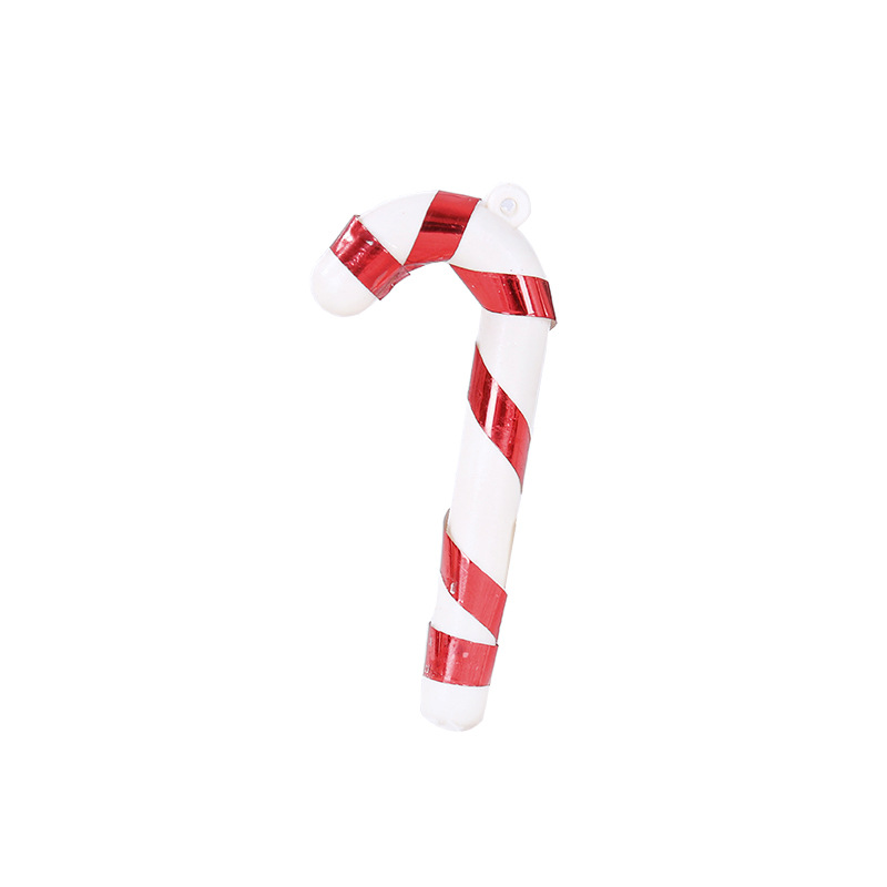 Christmas Decoration Gift Christmas Candy Crutch Small Crutch Christmas Tree Decoration Pendant DIY Ornament Christmas Decoration Gift Christmas Candy Crutch Small Crutch Christmas Tree Decoration Pendant DIY Ornament