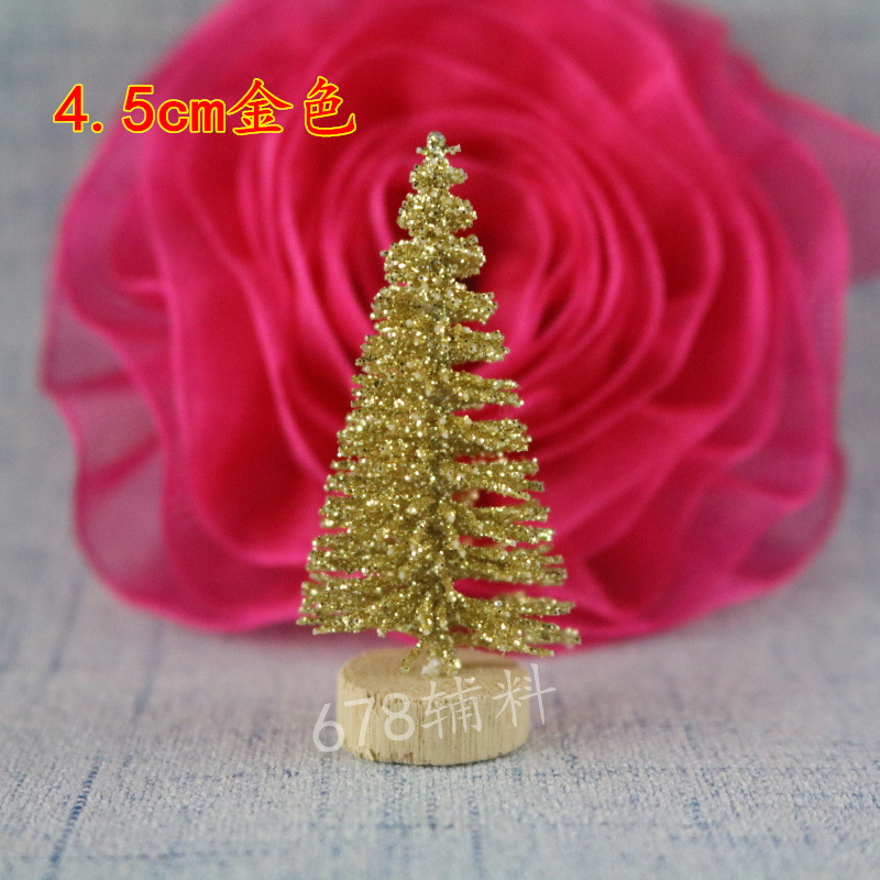 Bagged Mini Christmas Tree Sisal Silk Snow Tasong Decoration Small Christmas Tree Gold Silver Blue, Green and Bagged Mini Christmas Tree Sisal Silk Snow Tasong Decoration Small Christmas Tree Gold Silver Blue, Green and