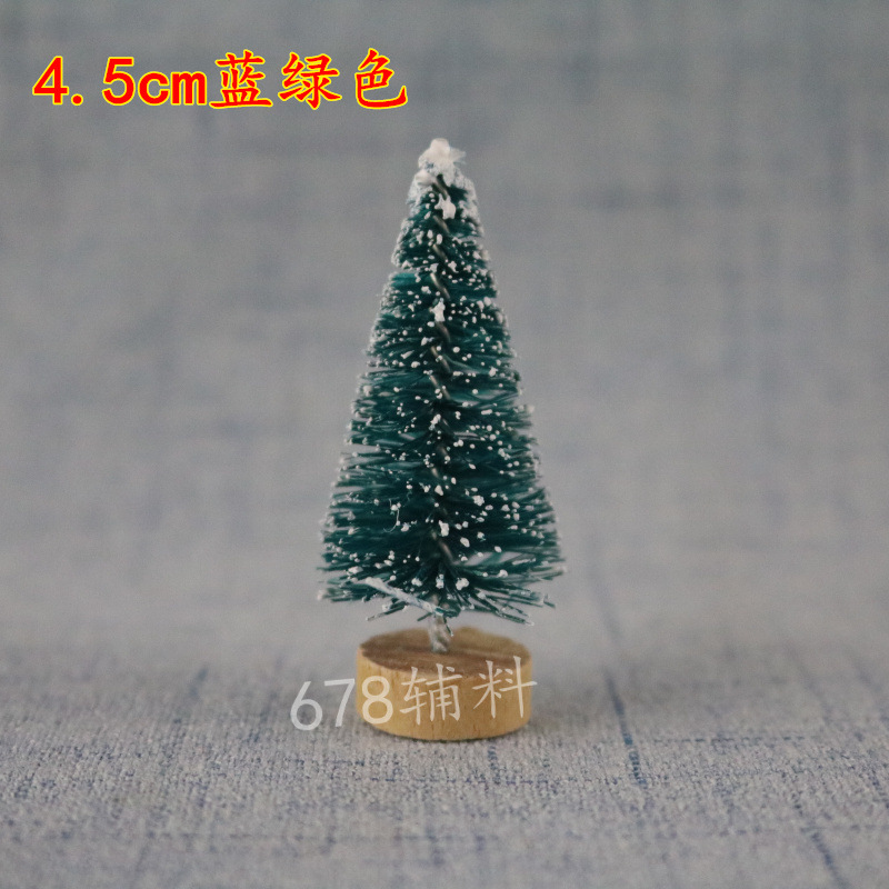 Bagged Mini Christmas Tree Sisal Silk Snow Tasong Decoration Small Christmas Tree Gold Silver Blue, Green and Bagged Mini Christmas Tree Sisal Silk Snow Tasong Decoration Small Christmas Tree Gold Silver Blue, Green and