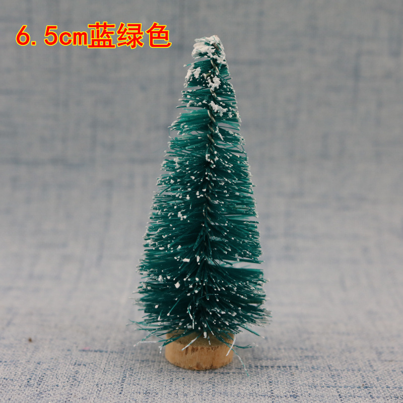 Bagged Mini Christmas Tree Sisal Silk Snow Tasong Decoration Small Christmas Tree Gold Silver Blue, Green and Bagged Mini Christmas Tree Sisal Silk Snow Tasong Decoration Small Christmas Tree Gold Silver Blue, Green and