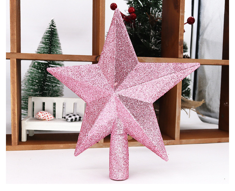 Celt Christmas Decorative Christmas Tree Top Star 101520cm Pink Christmas Tree Top FivePointed Star Celt Christmas Decorative Christmas Tree Top Star 101520cm Pink Christmas Tree Top FivePointed Star