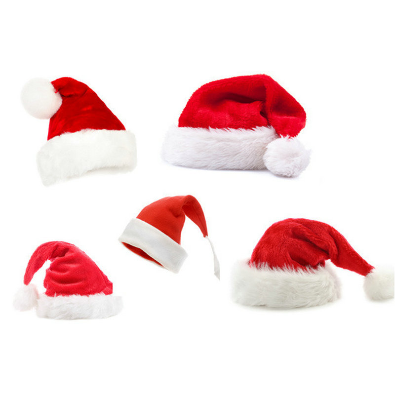 Christmas Hat Wholesale Processing Creative Christmas Hat Gift Gift Decorations Dance Party Santa Claus Dress up