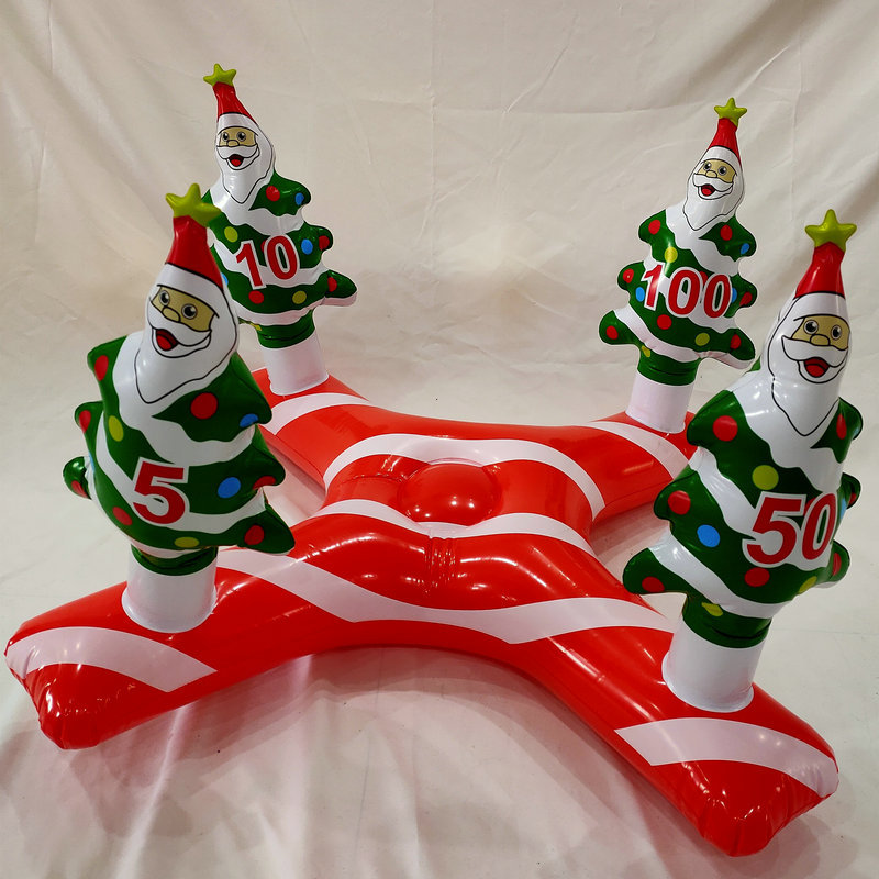 Factory Supply Christmas Tree Ferrule Christmas Inflatable Gift Inflatable Sleeve Rings Ferrule Halloween Gift Christmas Tree Ferrule