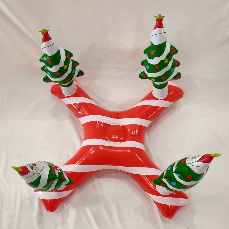Factory Supply Christmas Tree Ferrule Christmas Inflatable Gift Inflatable Sleeve Rings Ferrule Halloween Gift Christmas Tree Ferrule