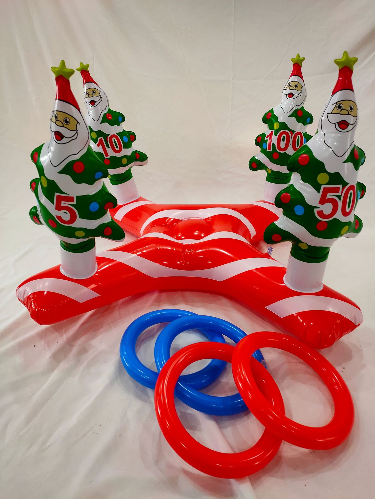 Factory Supply Christmas Tree Ferrule Christmas Inflatable Gift Inflatable Sleeve Rings Ferrule Halloween Gift Christmas Tree Ferrule