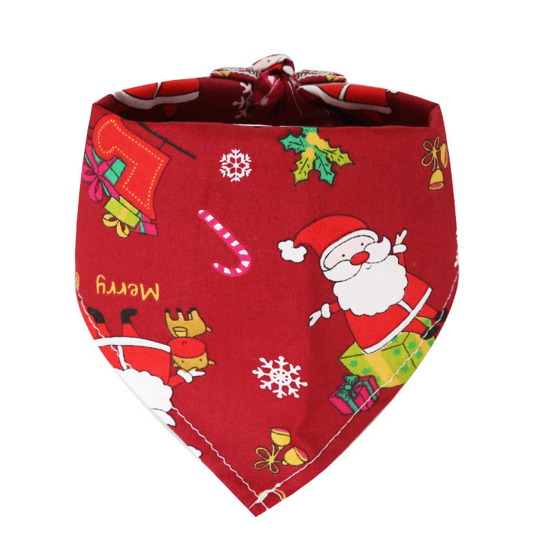 Pet Supplies Dog Cat Christmas Cotton Printed Pet Dress up Triangular Binder Saliva Towel Decoration Bib Big Dog Pet Supplies Dog Cat Christmas Cotton Printed Pet Dress up Triangular Binder Saliva Towel Decoration Bib Big Dog