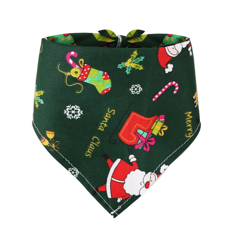 Pet Supplies Dog Cat Christmas Cotton Printed Pet Dress up Triangular Binder Saliva Towel Decoration Bib Big Dog Pet Supplies Dog Cat Christmas Cotton Printed Pet Dress up Triangular Binder Saliva Towel Decoration Bib Big Dog
