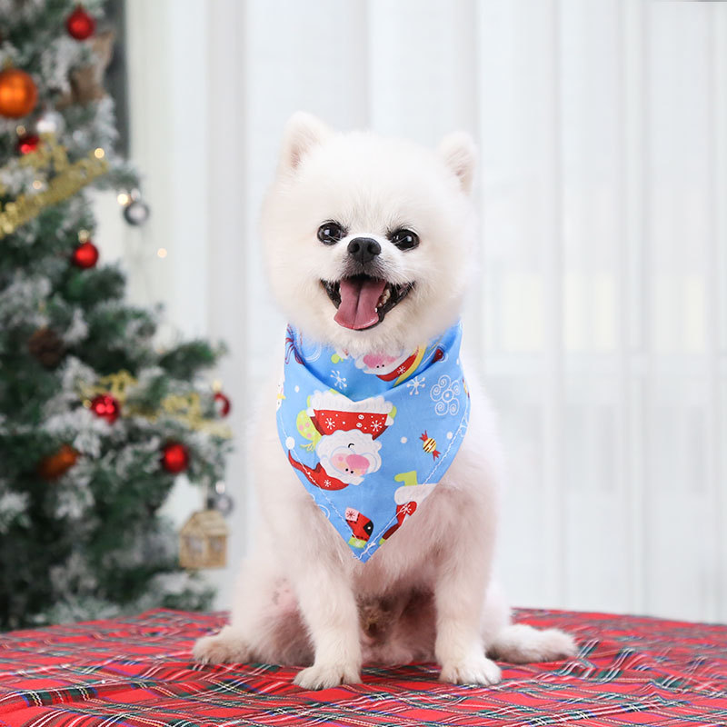 Pet Supplies Dog Cat Christmas Cotton Printed Pet Dress up Triangular Binder Saliva Towel Decoration Bib Big Dog Pet Supplies Dog Cat Christmas Cotton Printed Pet Dress up Triangular Binder Saliva Towel Decoration Bib Big Dog