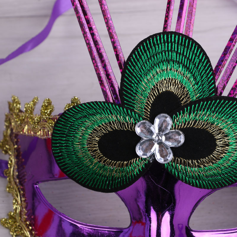 Halloween masquerade dance girl mask ghost festival children&#039;s day mask supplies crown mask