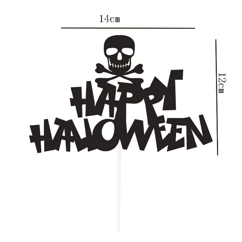 New Halloween Halloween Cake Decorative Planting Flags Witch Bat Skull Paper Cup Baking Decoration Supplies New Halloween Halloween Cake Decorative Planting Flags Witch Bat Skull Paper Cup Baking Decoration Supplies