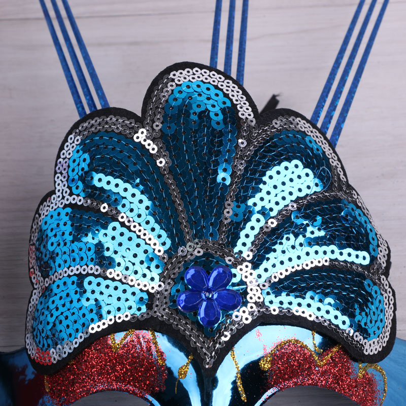 Halloween masquerade girl mask ghost festival children's day mask supplies crown mask Halloween masquerade girl mask ghost festival children's day mask supplies crown mask