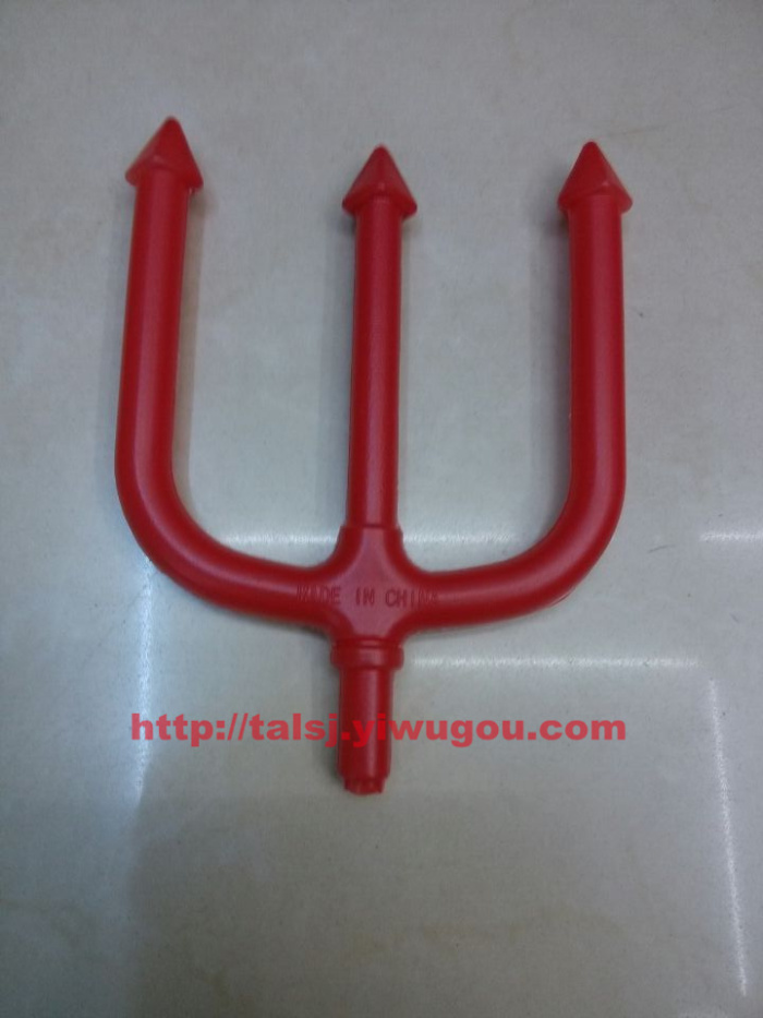 Toy Trident Halloween Halloween supplies small trigeminal Carnival props toys plastic weapons Toy Trident Halloween Halloween supplies small trigeminal Carnival props toys plastic weapons