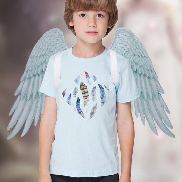 Angel Wings Adult White Halloween Cosplay Props Cross-Border Children&#039;s Dance Party Supplies Black