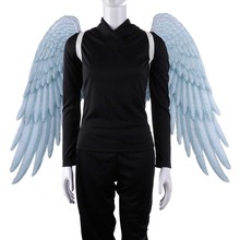 Angel Wings Adult White Halloween Cosplay Props Cross-Border Children's Dance Party Supplies Black