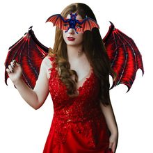 Angel Wings Adult White Halloween Cosplay Props Cross-Border Children's Dance Party Supplies Black