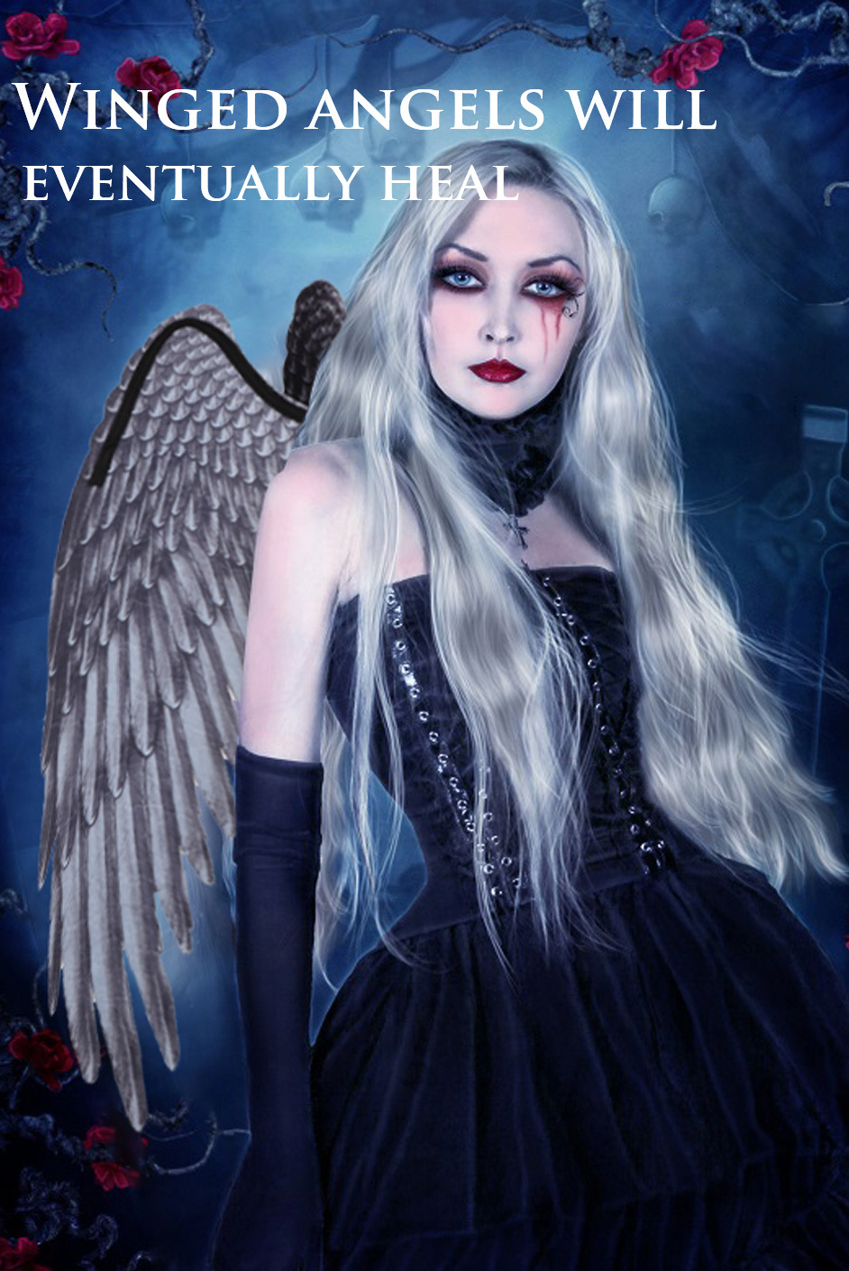 Angel Wings Adult White Halloween Cosplay Props Cross-Border Children's Dance Party Supplies Black