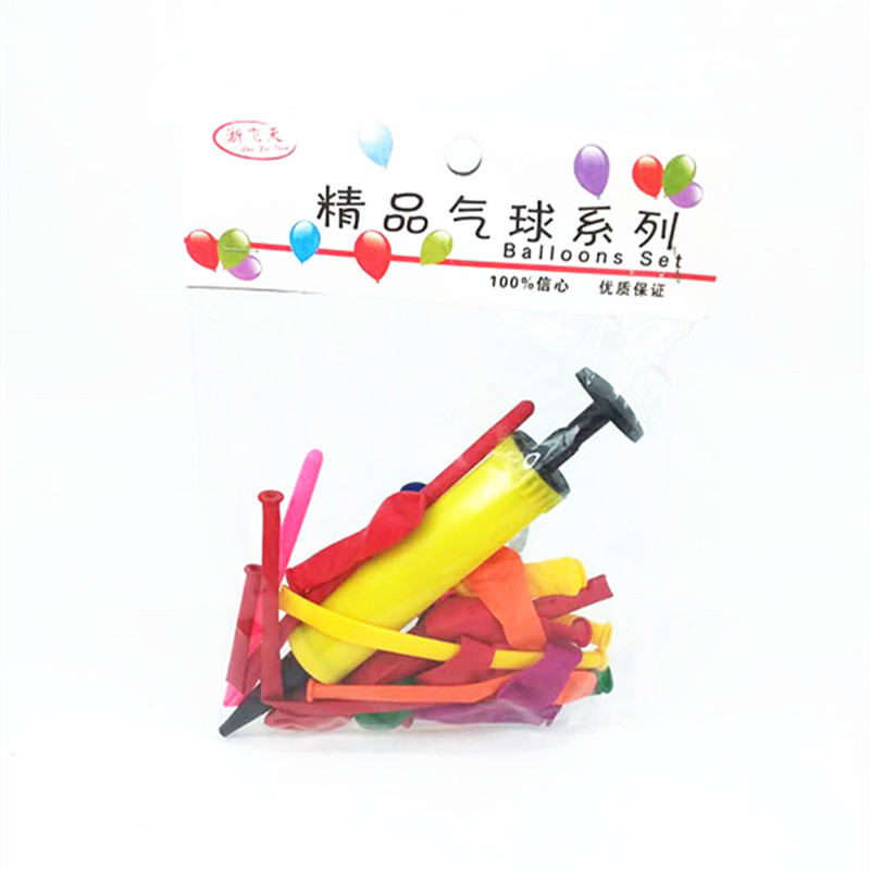 Factory Direct Sales Super Value Magic Balloon Small Balloon Inflator Suit 2 Yuan Store Supply Running Products Factory Direct Sales Super Value Magic Balloon Small Balloon Inflator Suit 2 Yuan Store Supply Running Products
