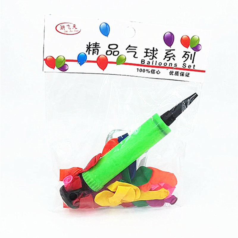 Factory Direct Sales Super Value Magic Balloon Small Balloon Inflator Suit 2 Yuan Store Supply Running Products Factory Direct Sales Super Value Magic Balloon Small Balloon Inflator Suit 2 Yuan Store Supply Running Products