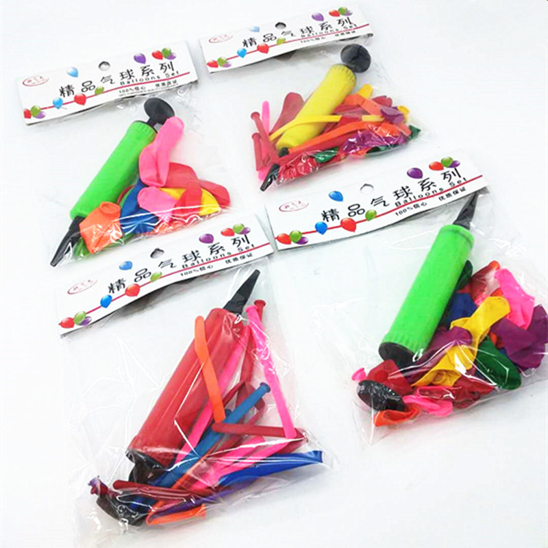 Factory Direct Sales Super Value Magic Balloon Small Balloon Inflator Suit 2 Yuan Store Supply Running Products Factory Direct Sales Super Value Magic Balloon Small Balloon Inflator Suit 2 Yuan Store Supply Running Products