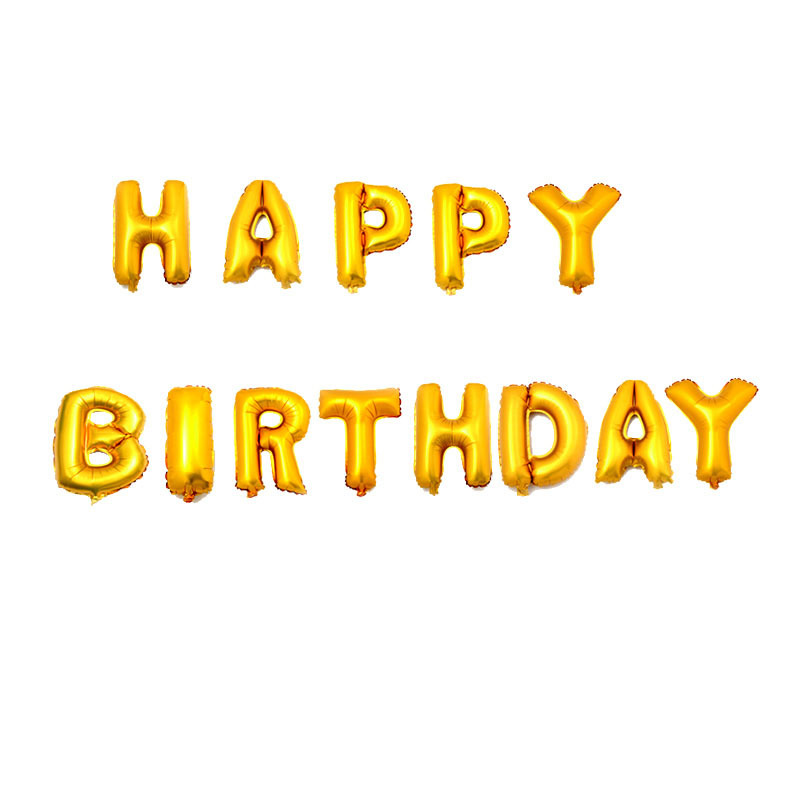 birthday party wedding letter digital balloon 16-inch aluminum film set balloon. birthday party wedding letter digital balloon 16-inch aluminum film set balloon.