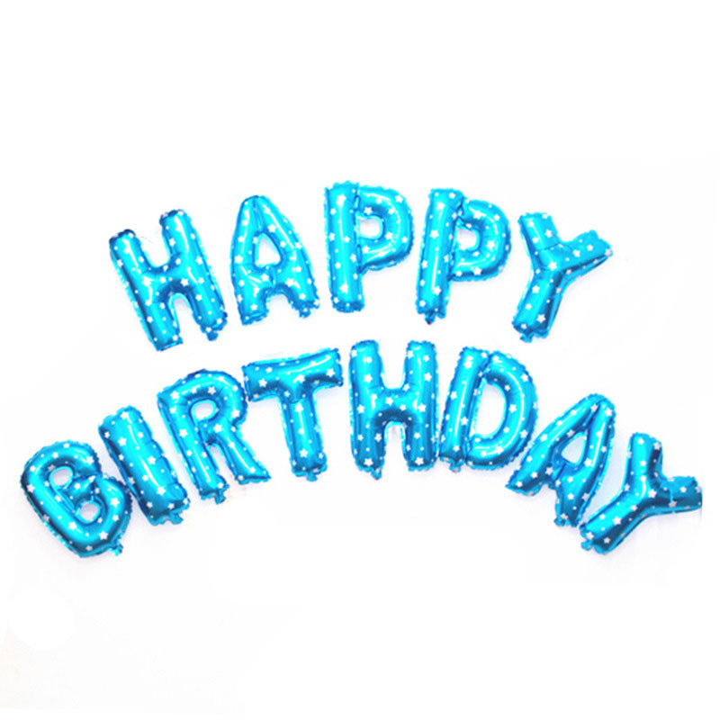 birthday party wedding letter digital balloon 16-inch aluminum film set balloon. birthday party wedding letter digital balloon 16-inch aluminum film set balloon.