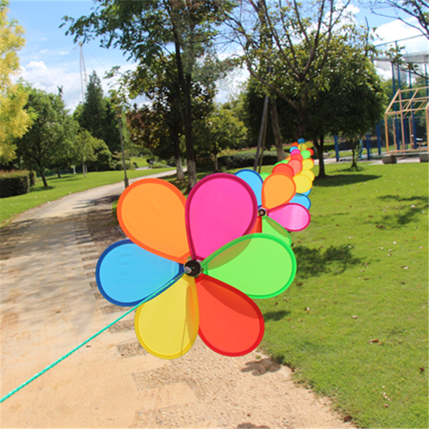 Rainbow Rotating Hot Air Balloon Wind Pinwheel Outdoor Building Kindergarten Christmas Decoration Handmade Children's Toys Rainbow Rotating Hot Air Balloon Wind Pinwheel Outdoor Building Kindergarten Christmas Decoration Handmade Children's Toys