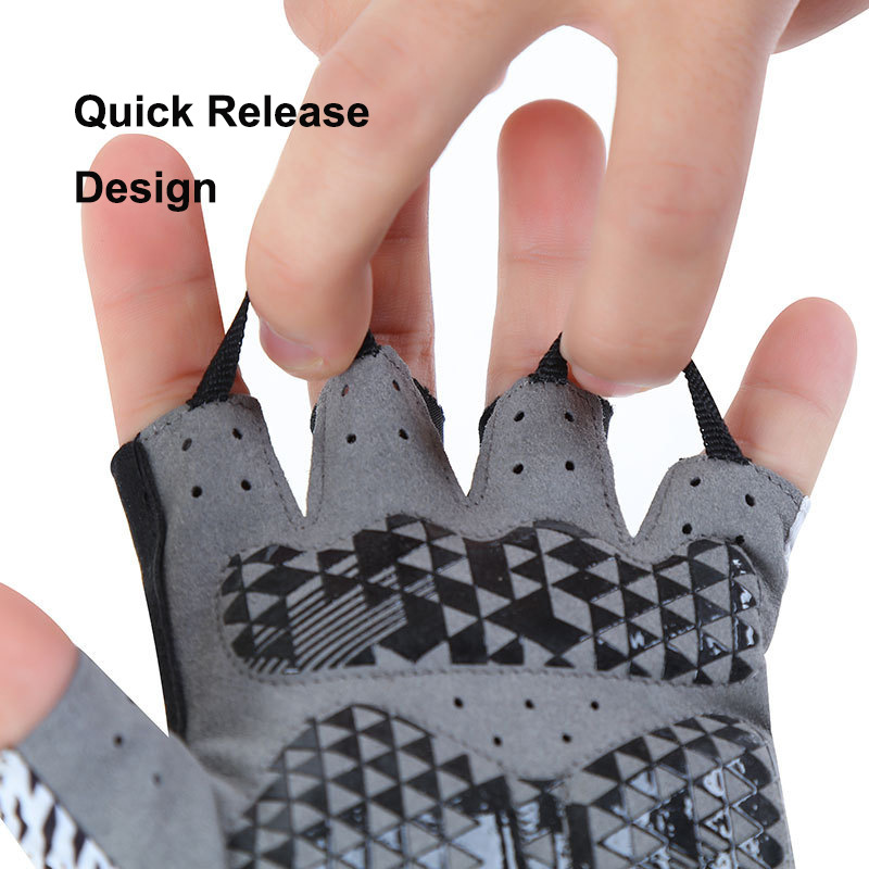 2021 New Summer Cycling Gloves Men&#039;s and Women&#039;s Half Finger Bicycle Gloves Breathable Anti-Skid Shock Absorption Sports Gloves