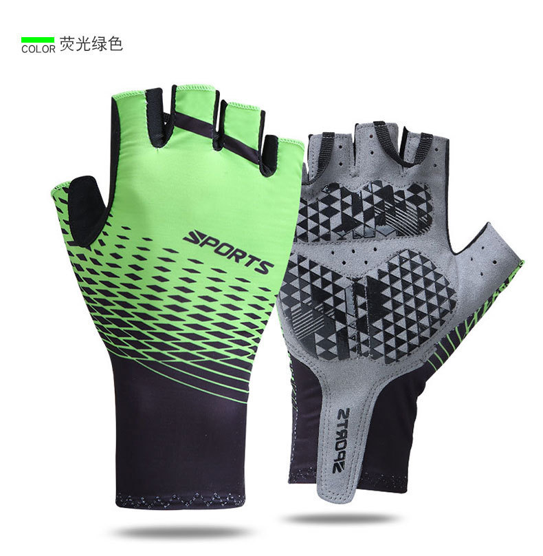 2021 New Summer Cycling Gloves Men's and Women's Half Finger Bicycle Gloves Breathable Anti-Skid Shock Absorption Sports Gloves 2021 New Summer Cycling Gloves Men's and Women's Half Finger Bicycle Gloves Breathable Anti-Skid Shock Absorption Sports Gloves