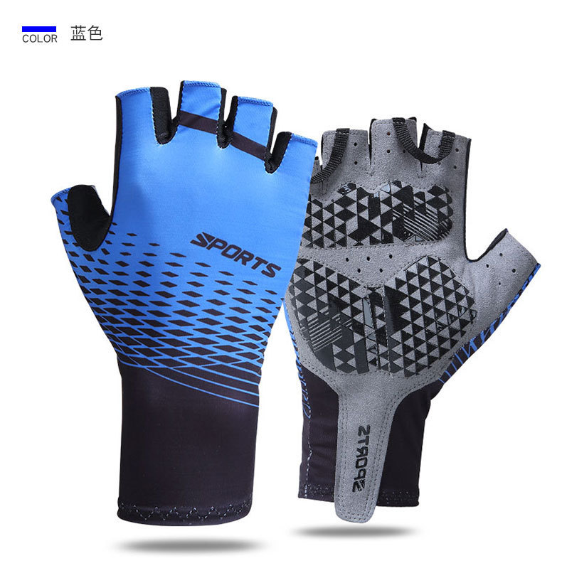2021 New Summer Cycling Gloves Men's and Women's Half Finger Bicycle Gloves Breathable Anti-Skid Shock Absorption Sports Gloves 2021 New Summer Cycling Gloves Men's and Women's Half Finger Bicycle Gloves Breathable Anti-Skid Shock Absorption Sports Gloves