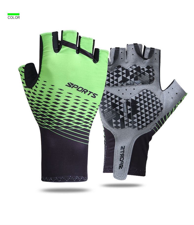 2021 New Summer Cycling Gloves Men's and Women's Half Finger Bicycle Gloves Breathable Anti-Skid Shock Absorption Sports Gloves 2021 New Summer Cycling Gloves Men's and Women's Half Finger Bicycle Gloves Breathable Anti-Skid Shock Absorption Sports Gloves