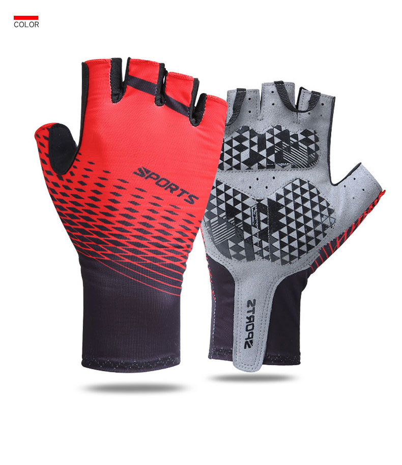 2021 New Summer Cycling Gloves Men's and Women's Half Finger Bicycle Gloves Breathable Anti-Skid Shock Absorption Sports Gloves 2021 New Summer Cycling Gloves Men's and Women's Half Finger Bicycle Gloves Breathable Anti-Skid Shock Absorption Sports Gloves